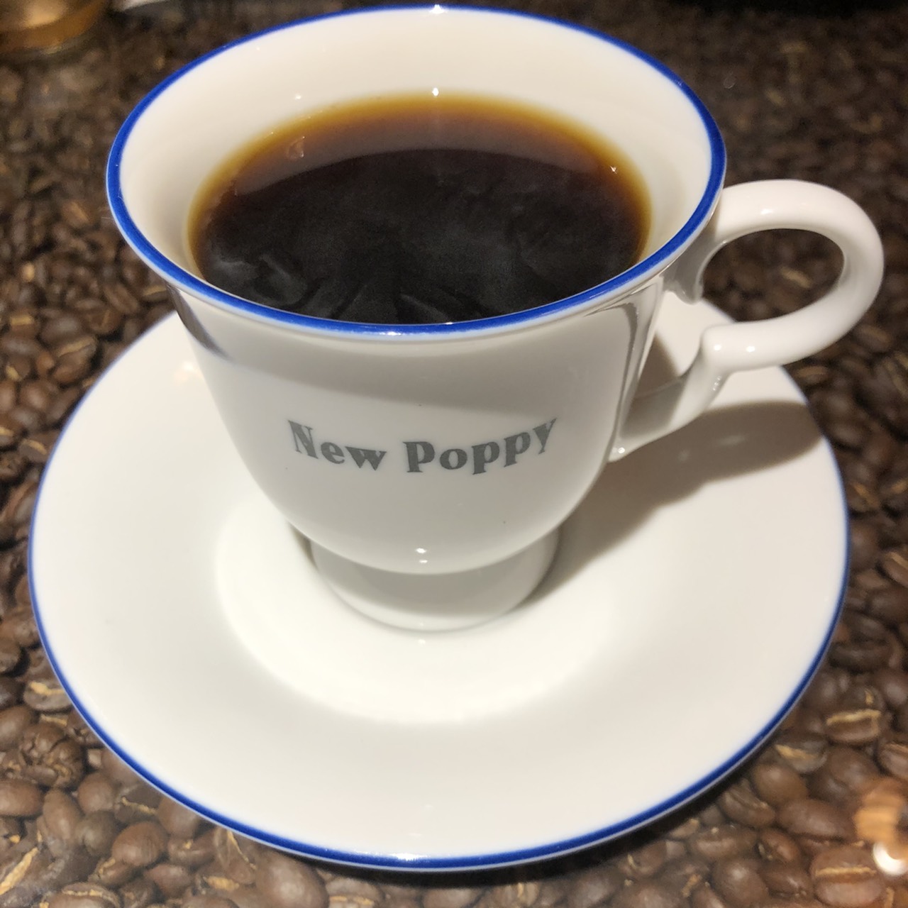 喫茶ニューポピーのブレンドコーヒー